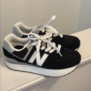 New Balance Monochrome Athletic Shoes
